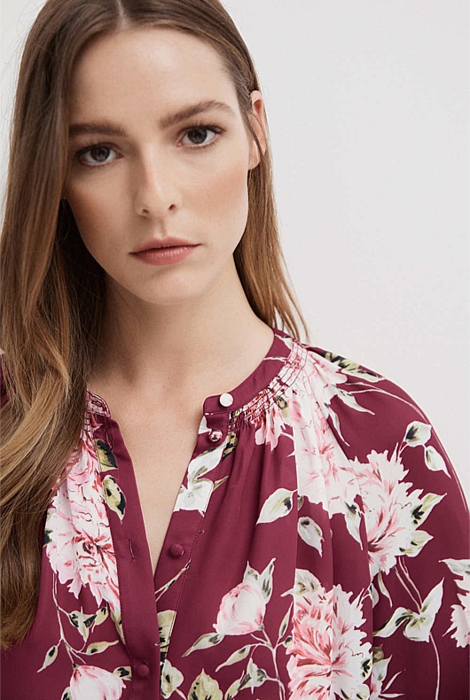 Floral Print Blouse