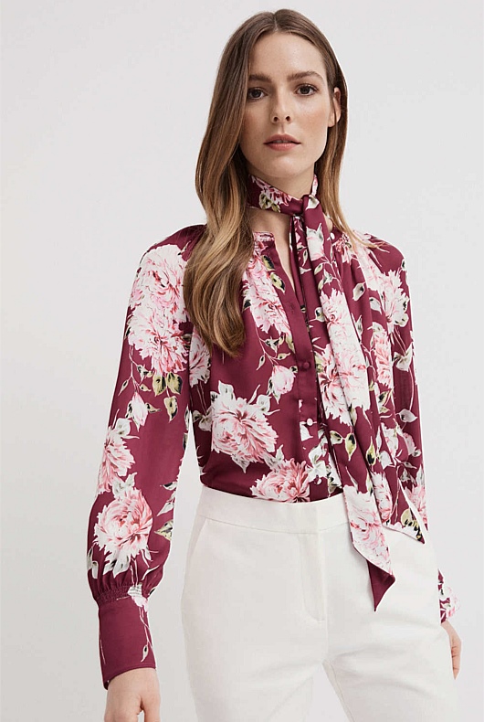 Floral Print Blouse