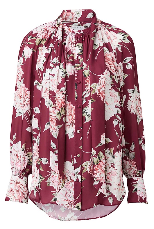 Floral Print Blouse