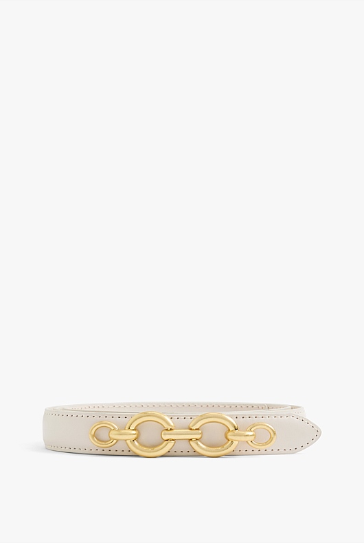 Oyster Oval Link Chain Belt - Women's Belts | Witchery