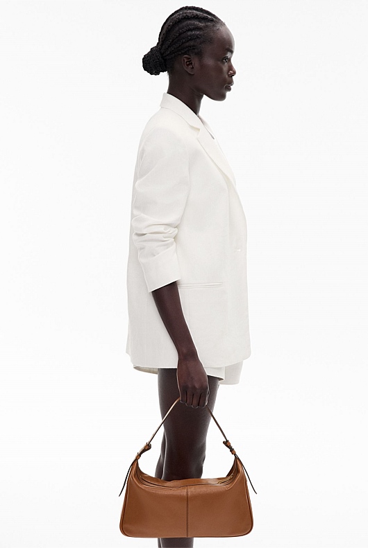 Tan Jodie Leather Bag Women's Leather Bags Witchery