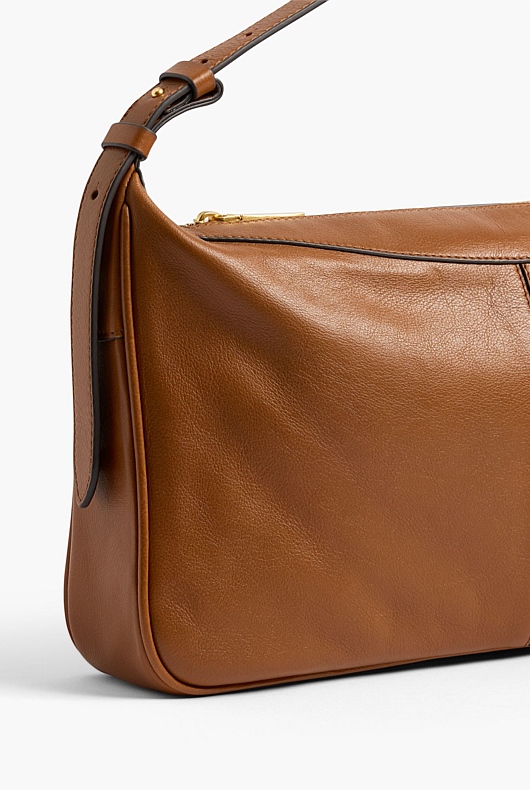 Tan Jodie Leather Bag Women's Leather Bags Witchery