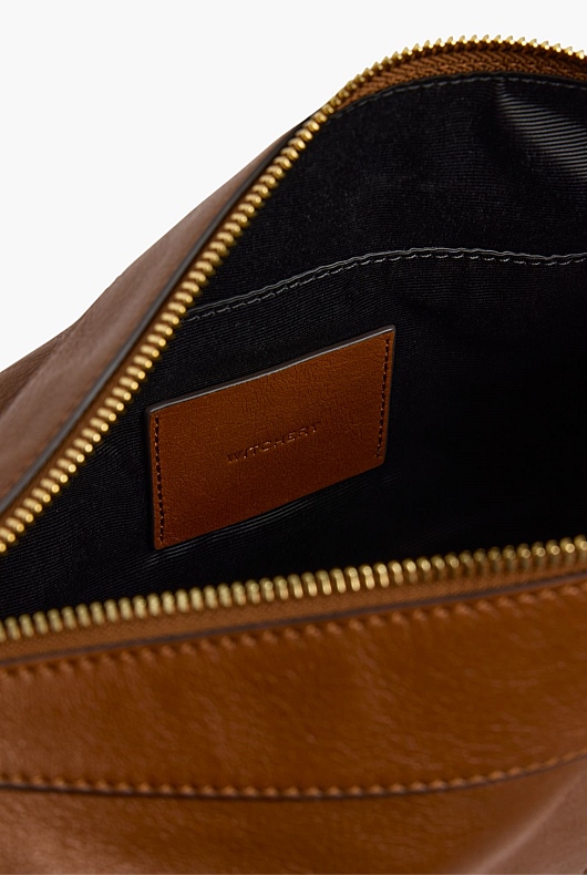 Tan Jodie Leather Bag Women's Leather Bags Witchery