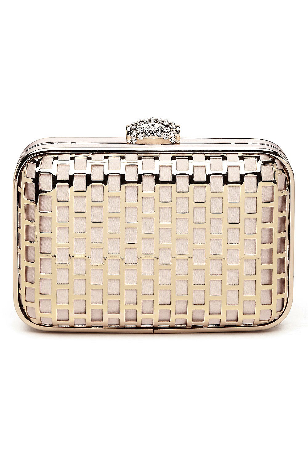 Joan Metal Hardcase Clutch