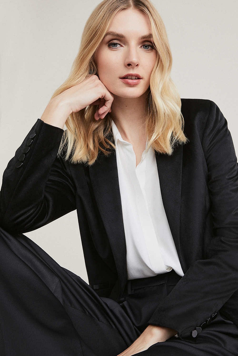 Velvet Blazer