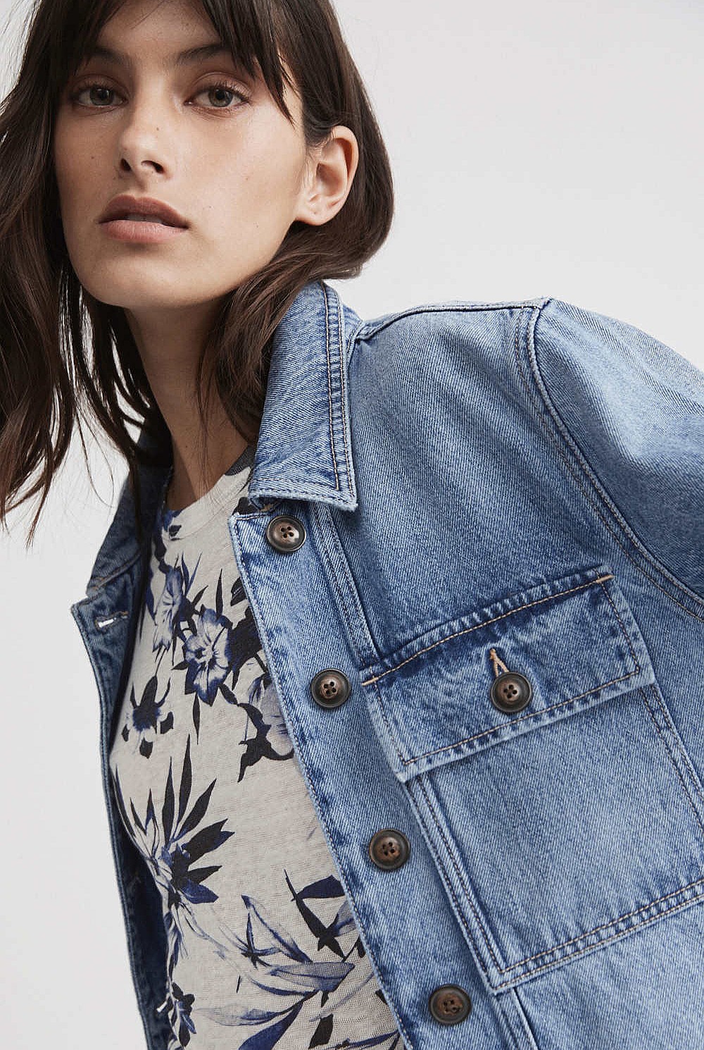 Denim Shacket
