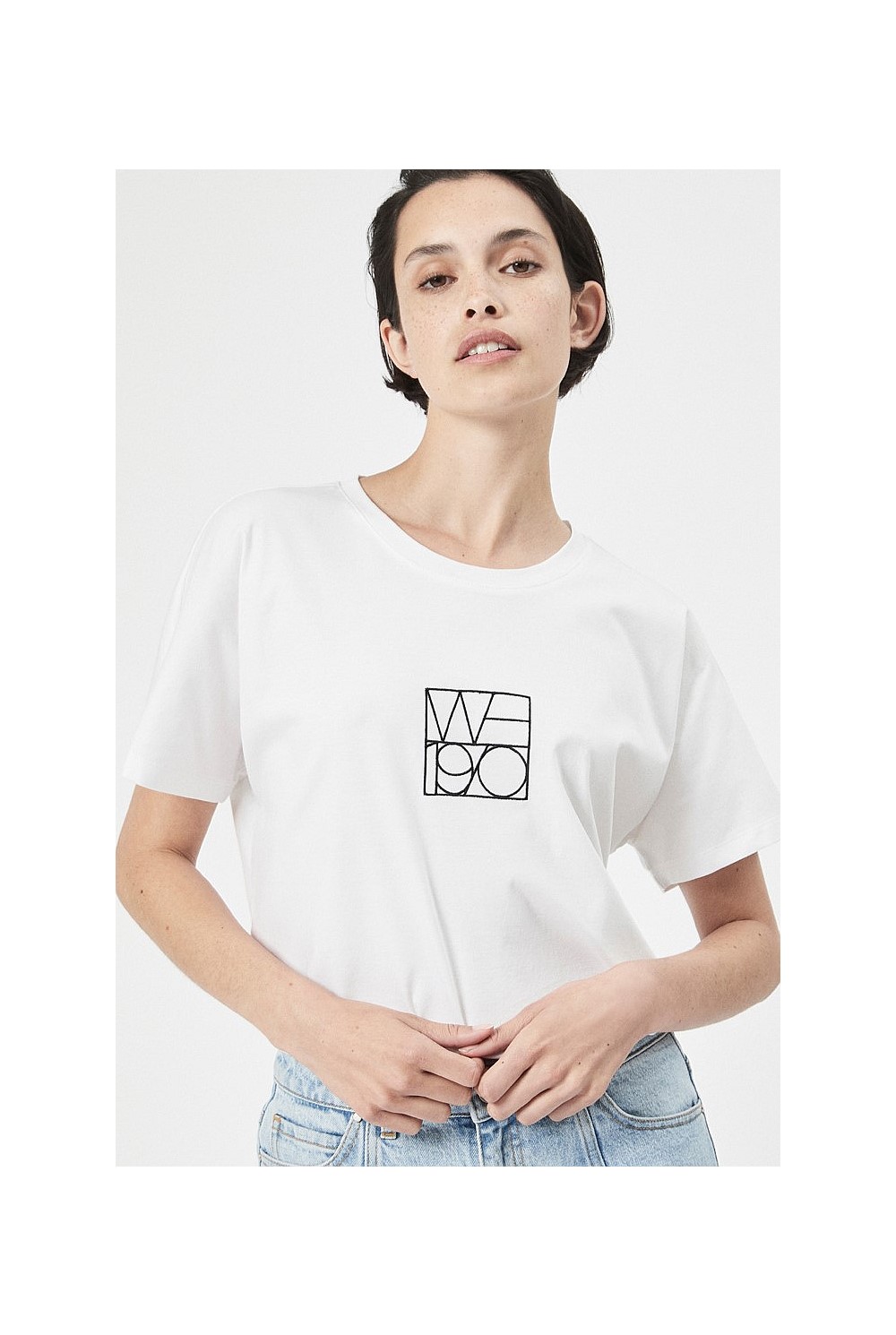 Logo Embroidered Tee