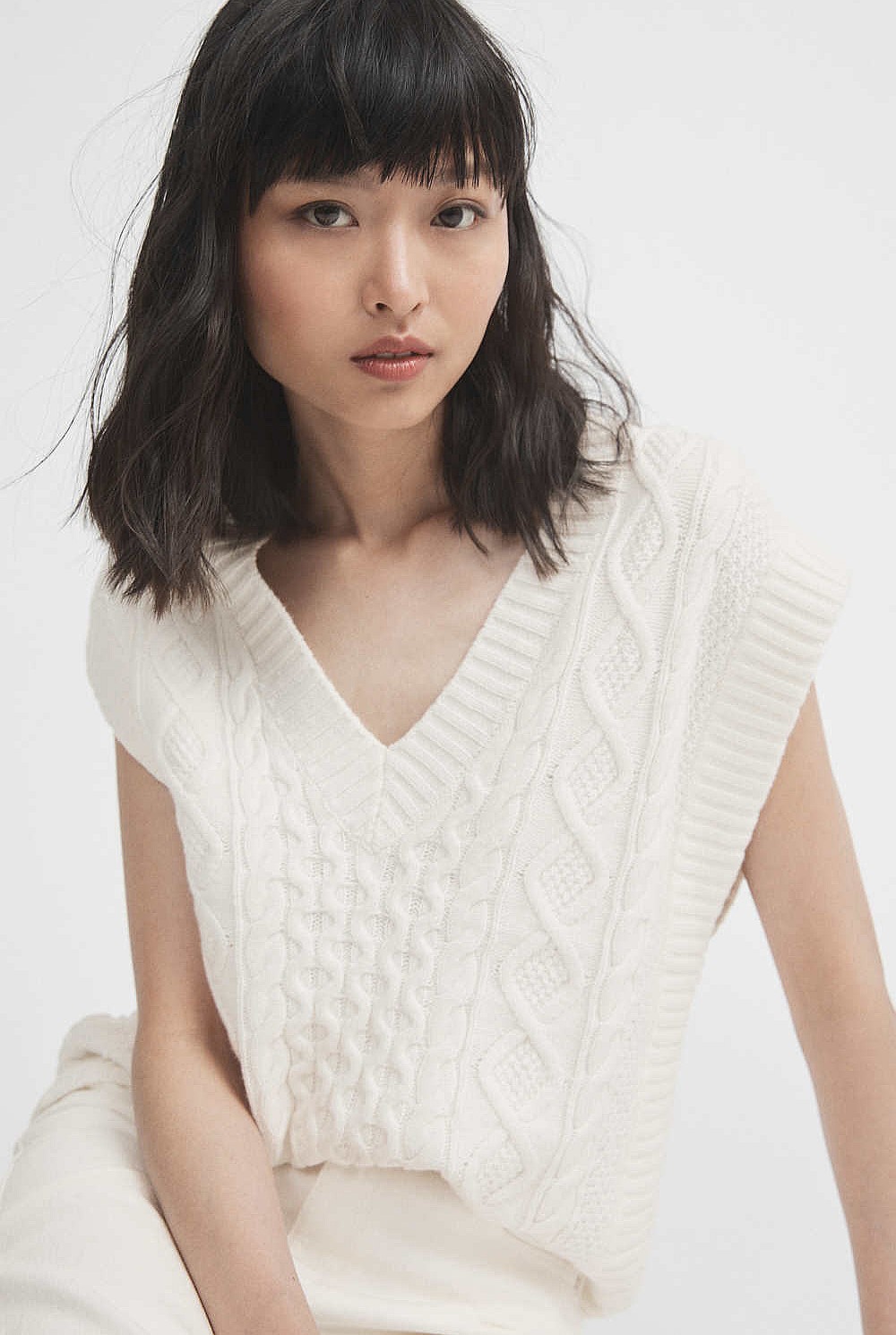 Cable Knit Tunic
