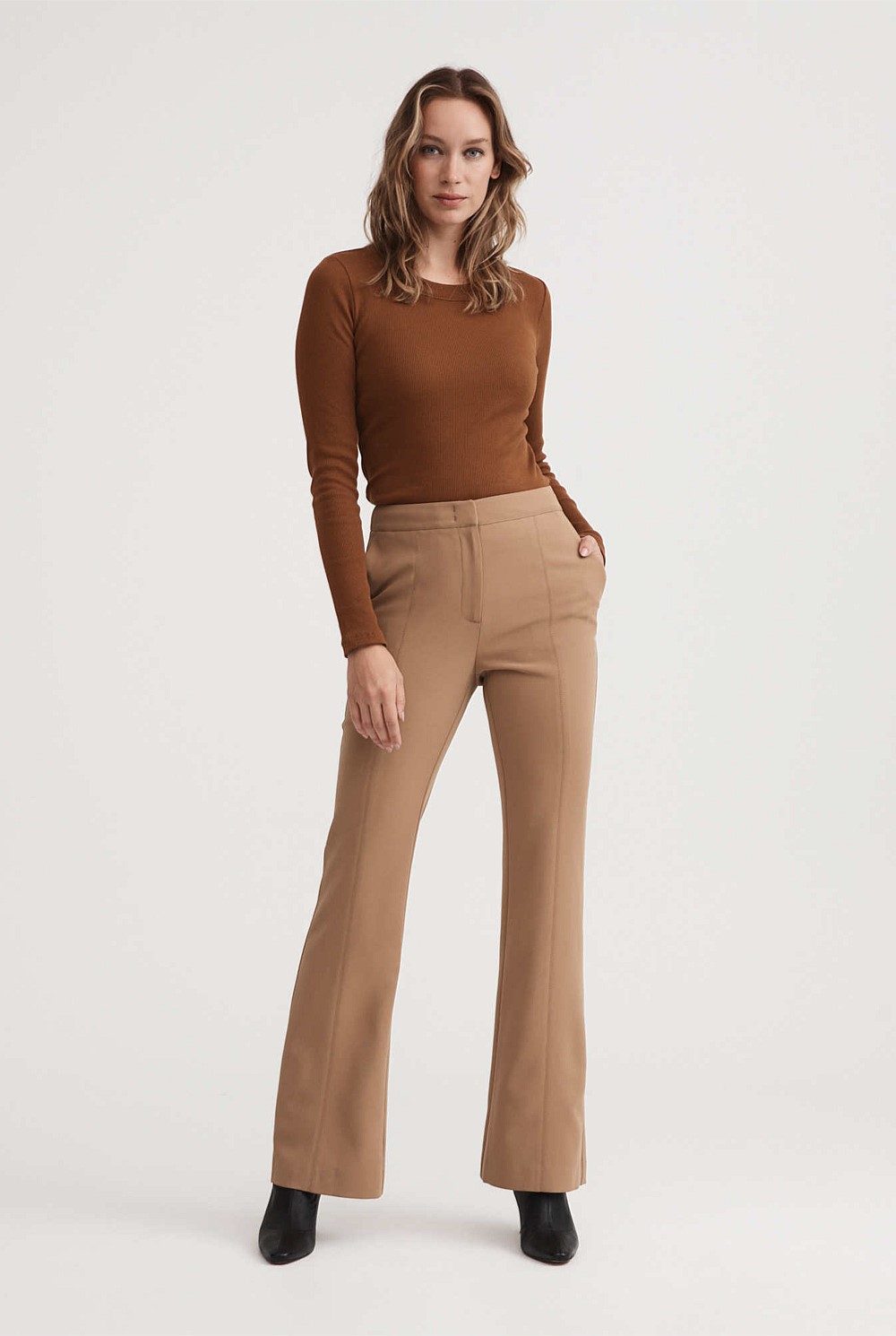 Long Sleeve Rib Top