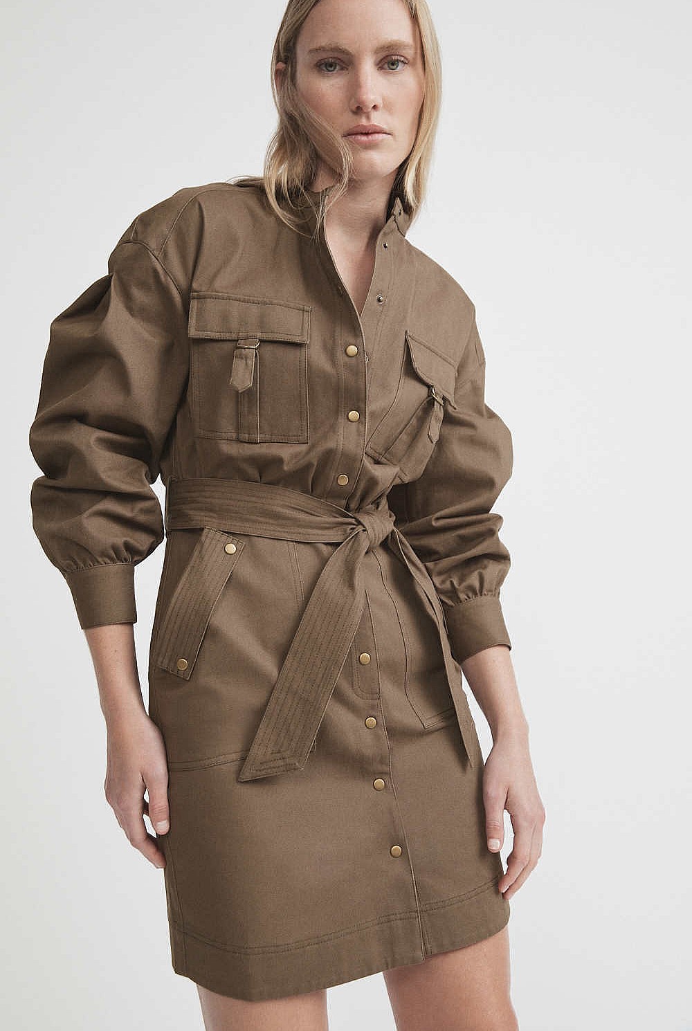 Utility Cotton Dress