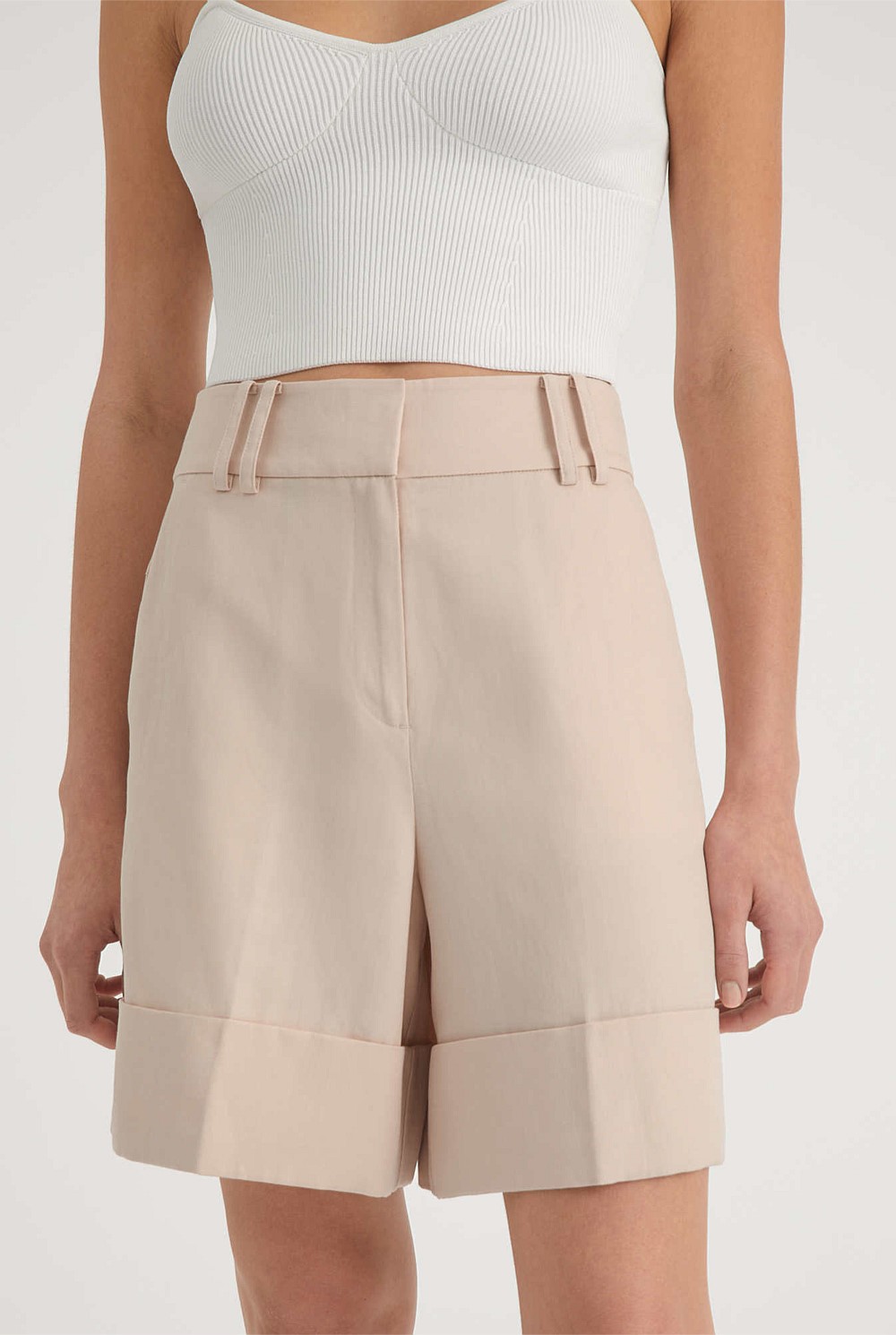 Cuff Detail Short