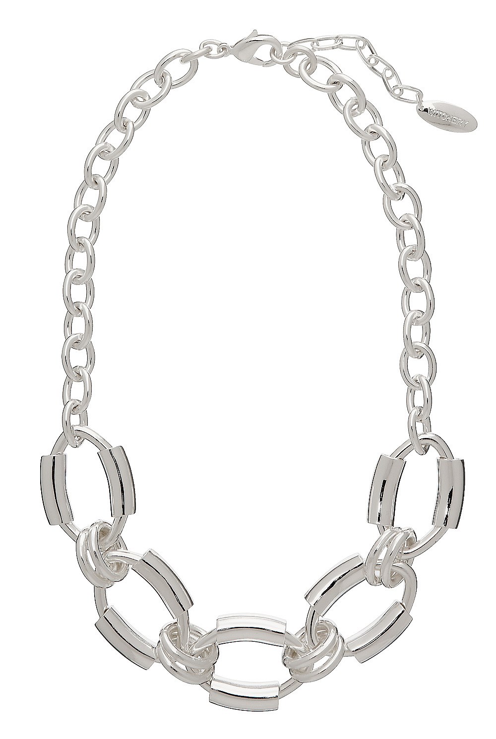 Link And Tube Necklace