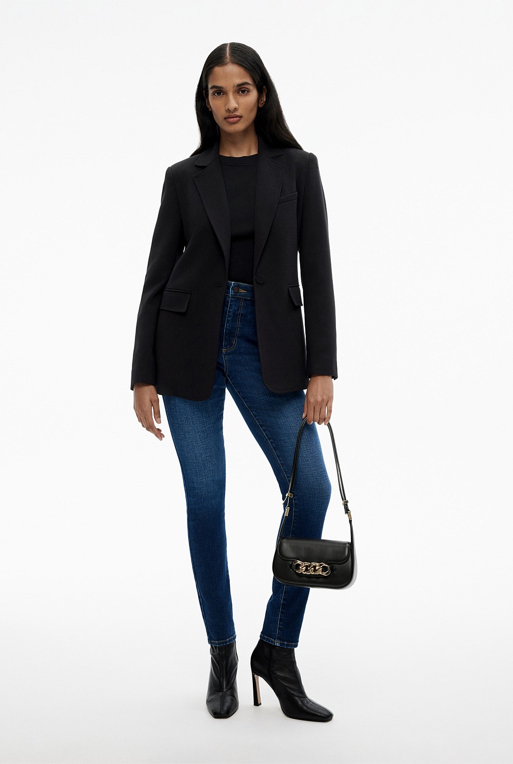 Classic Single-Breasted Blazer