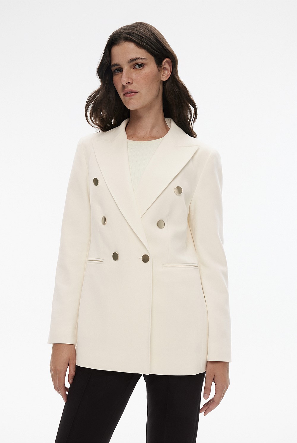 Classic Double Breasted Blazer