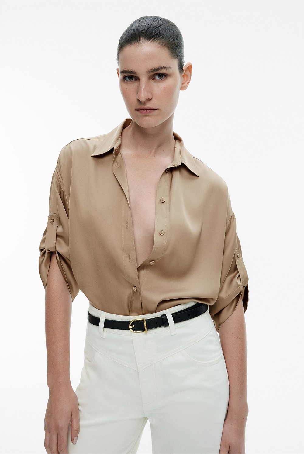 Satin Summer Shirt