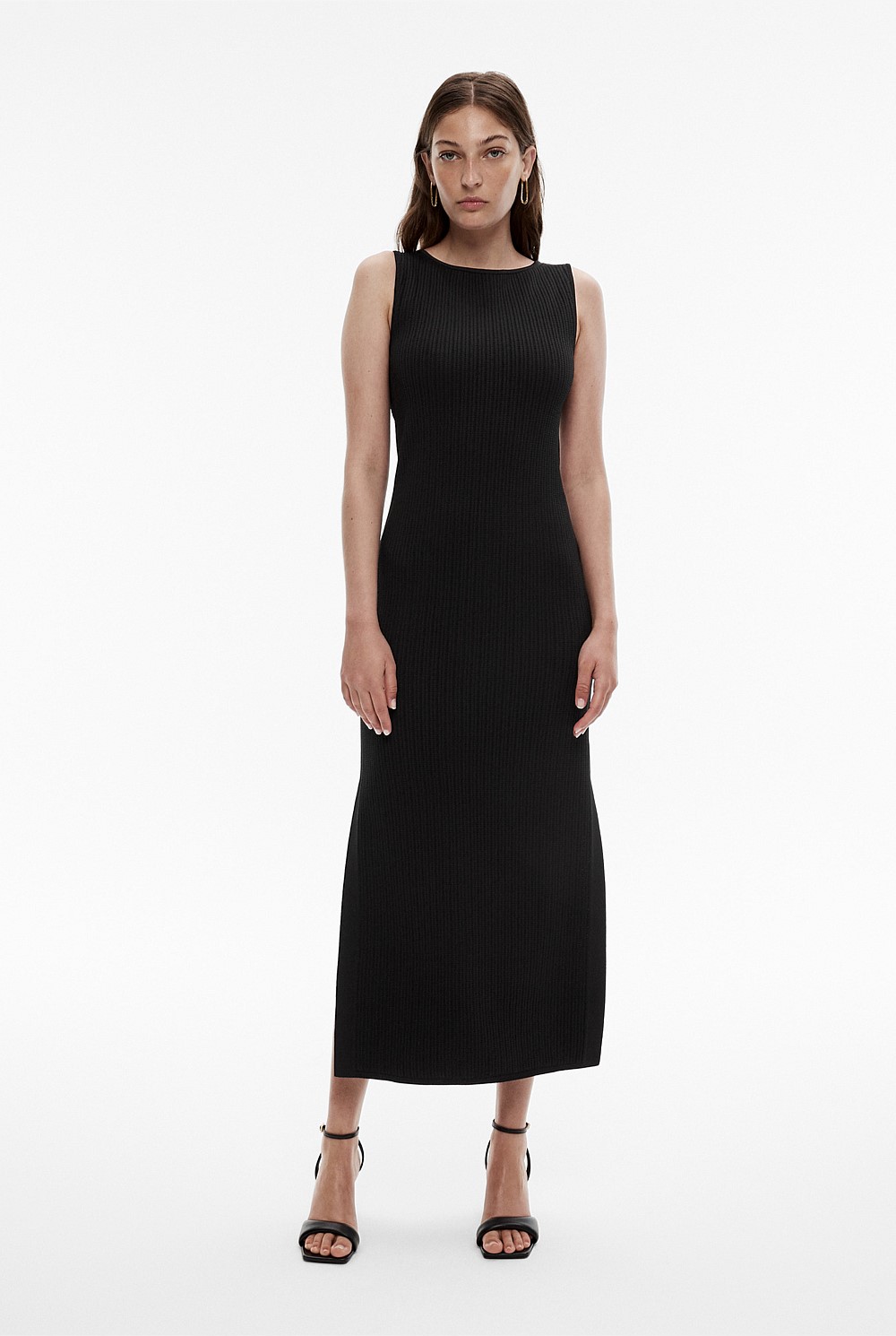Textured Stitch Knit Dress