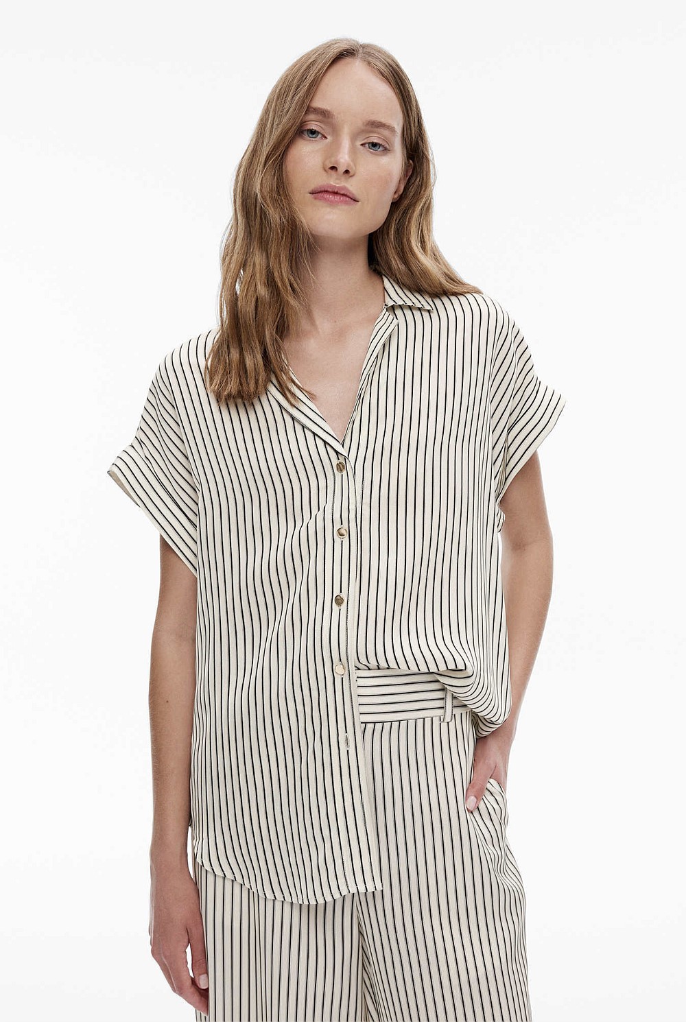 Utility Stripe Pop Over