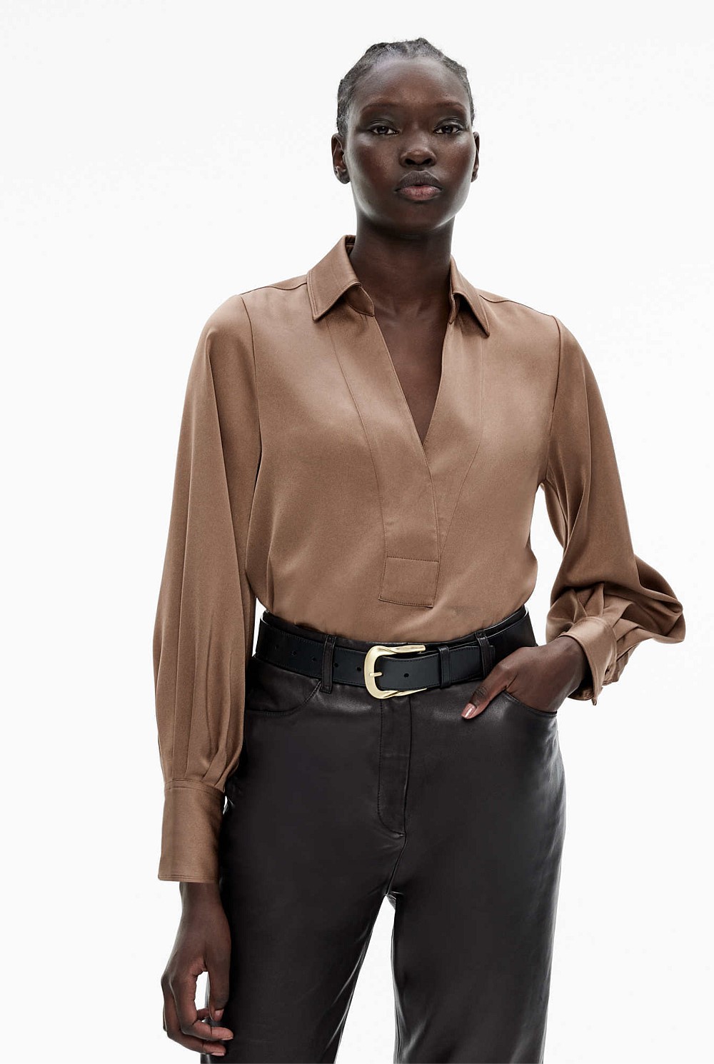 Acetate Gathered Popover