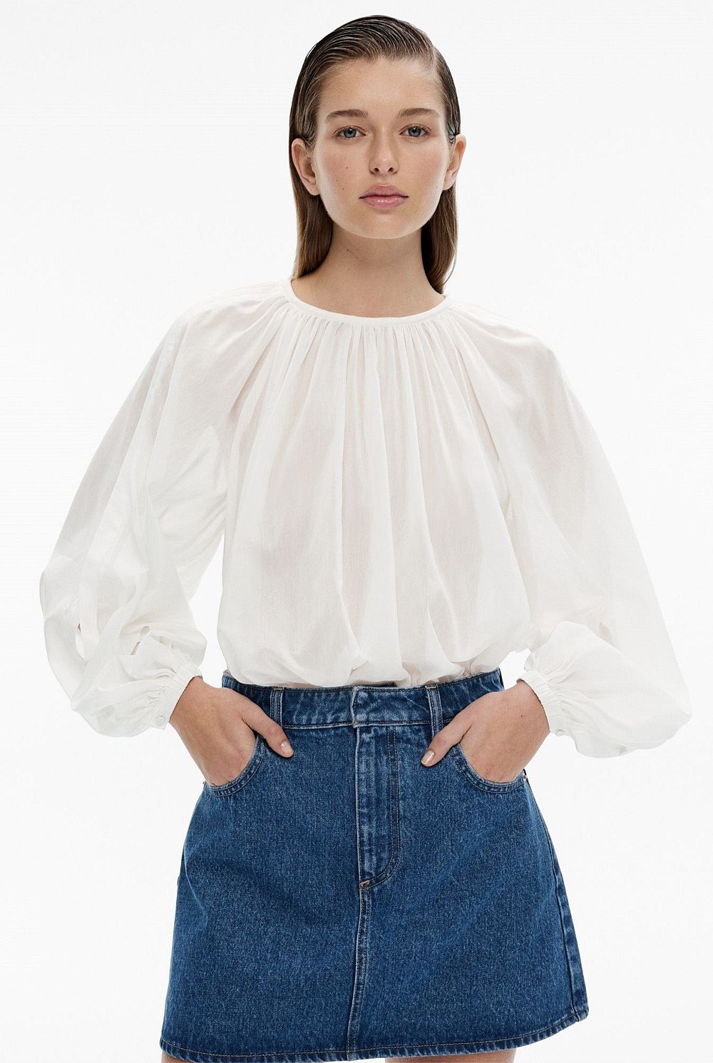 Cotton Silk Blouse