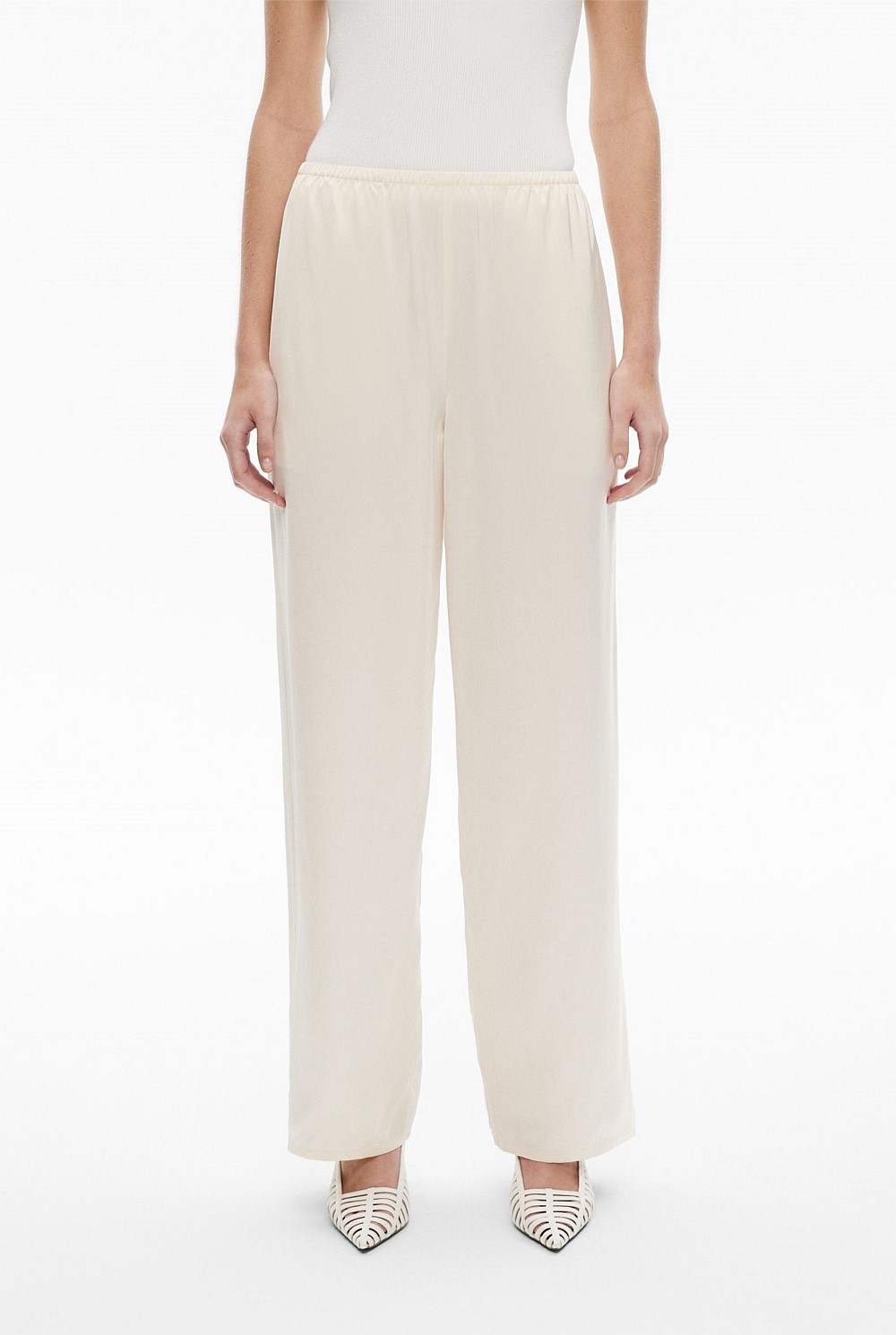 Fine Waistband Pant