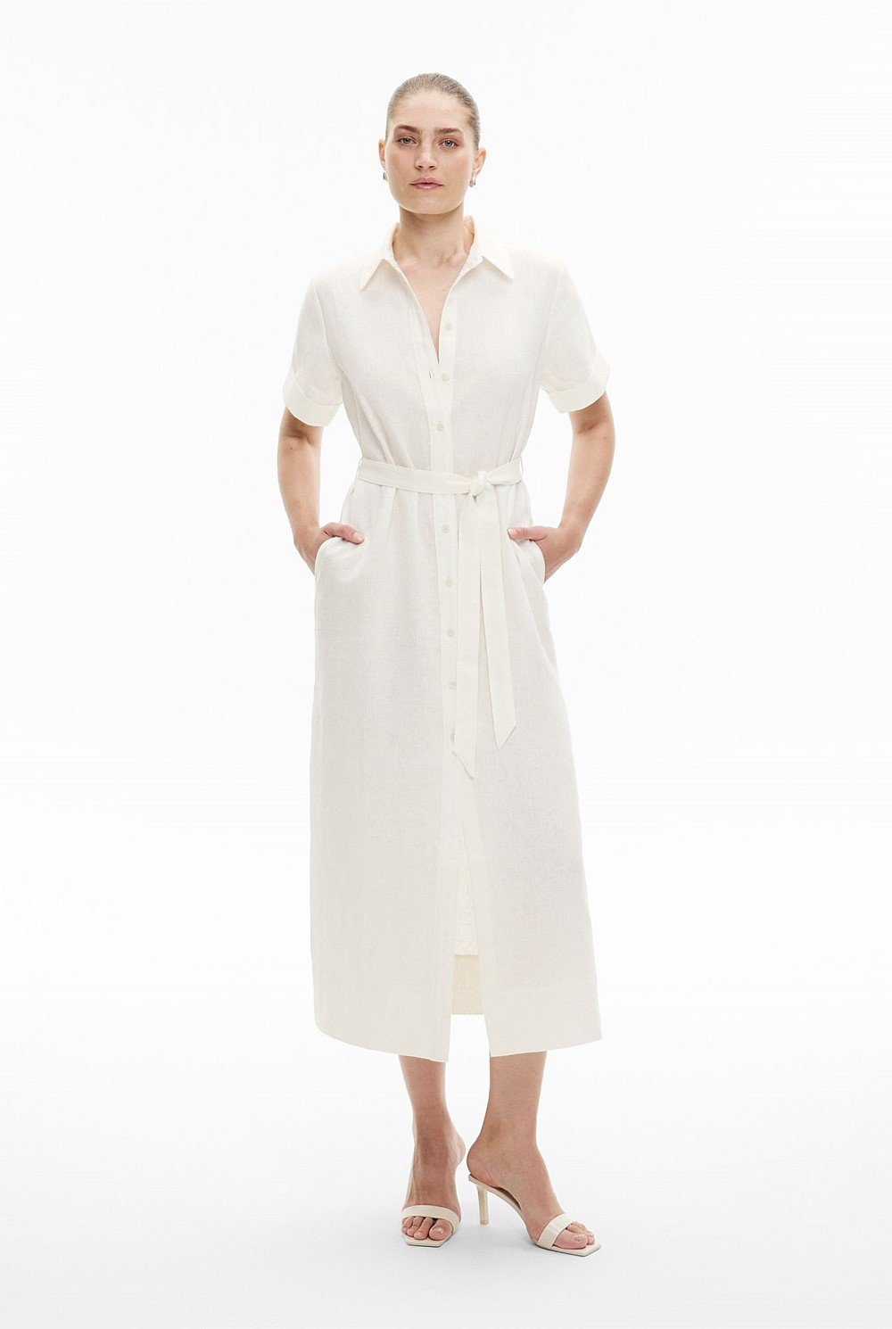 Longline Shirt Dress