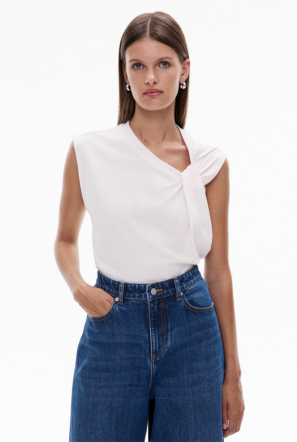 Twist Shoulder Tee