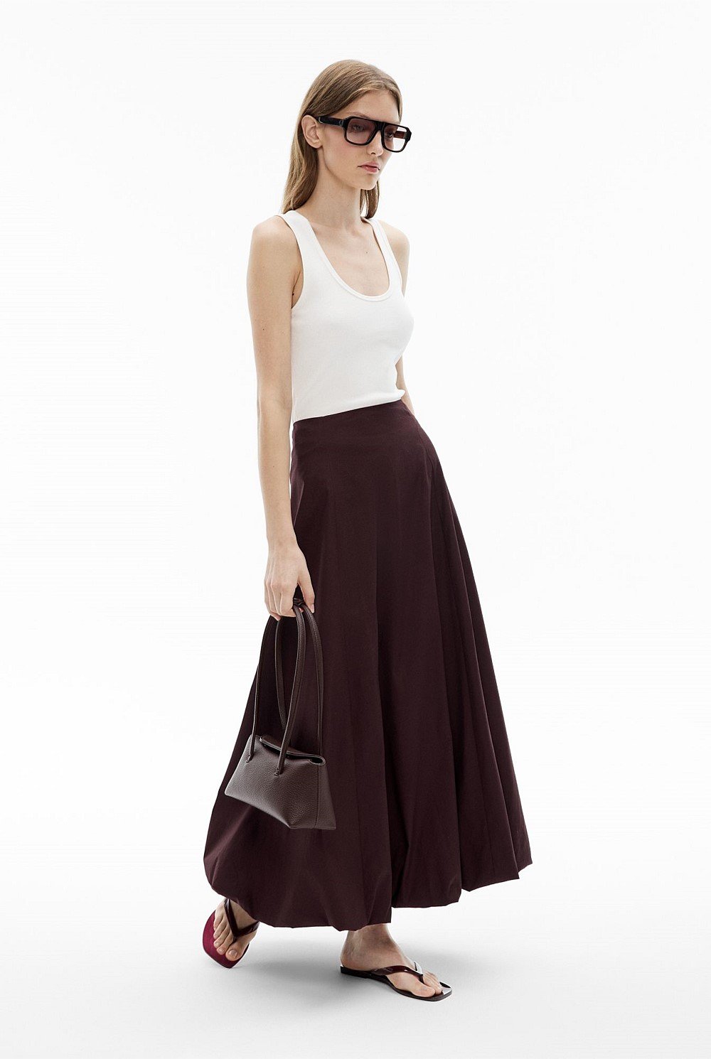 Bubble Midi Skirt