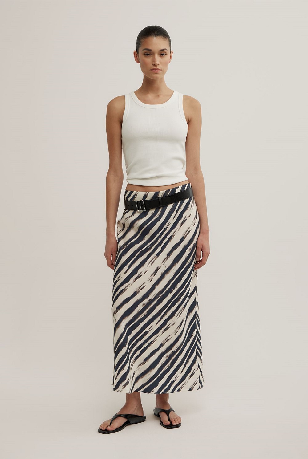 Bias Cupro Skirt