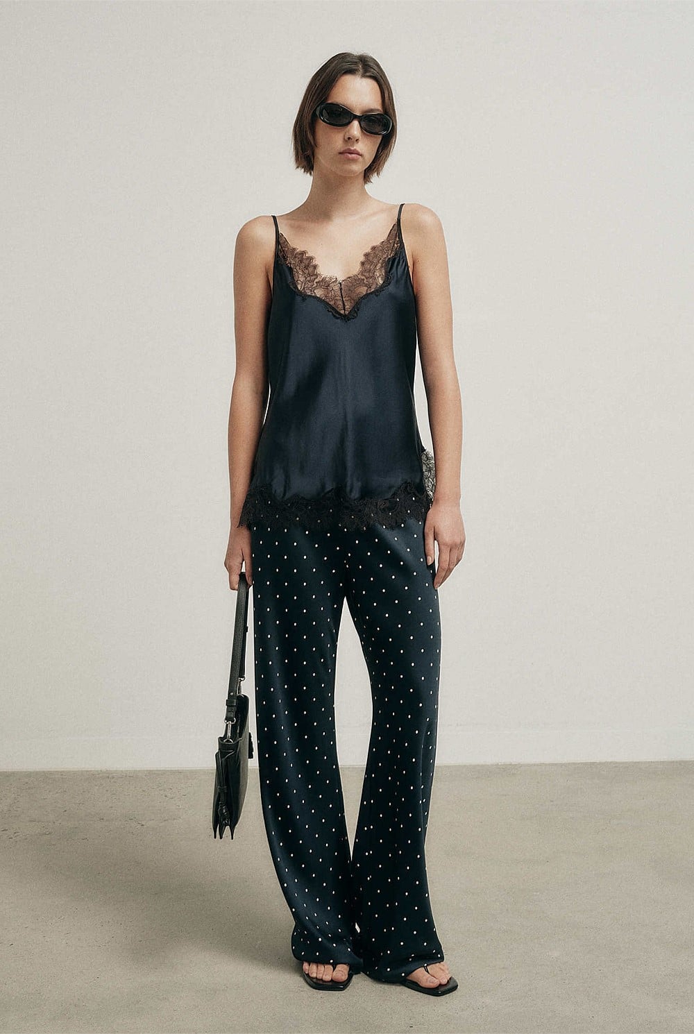 Bias Cut Pants