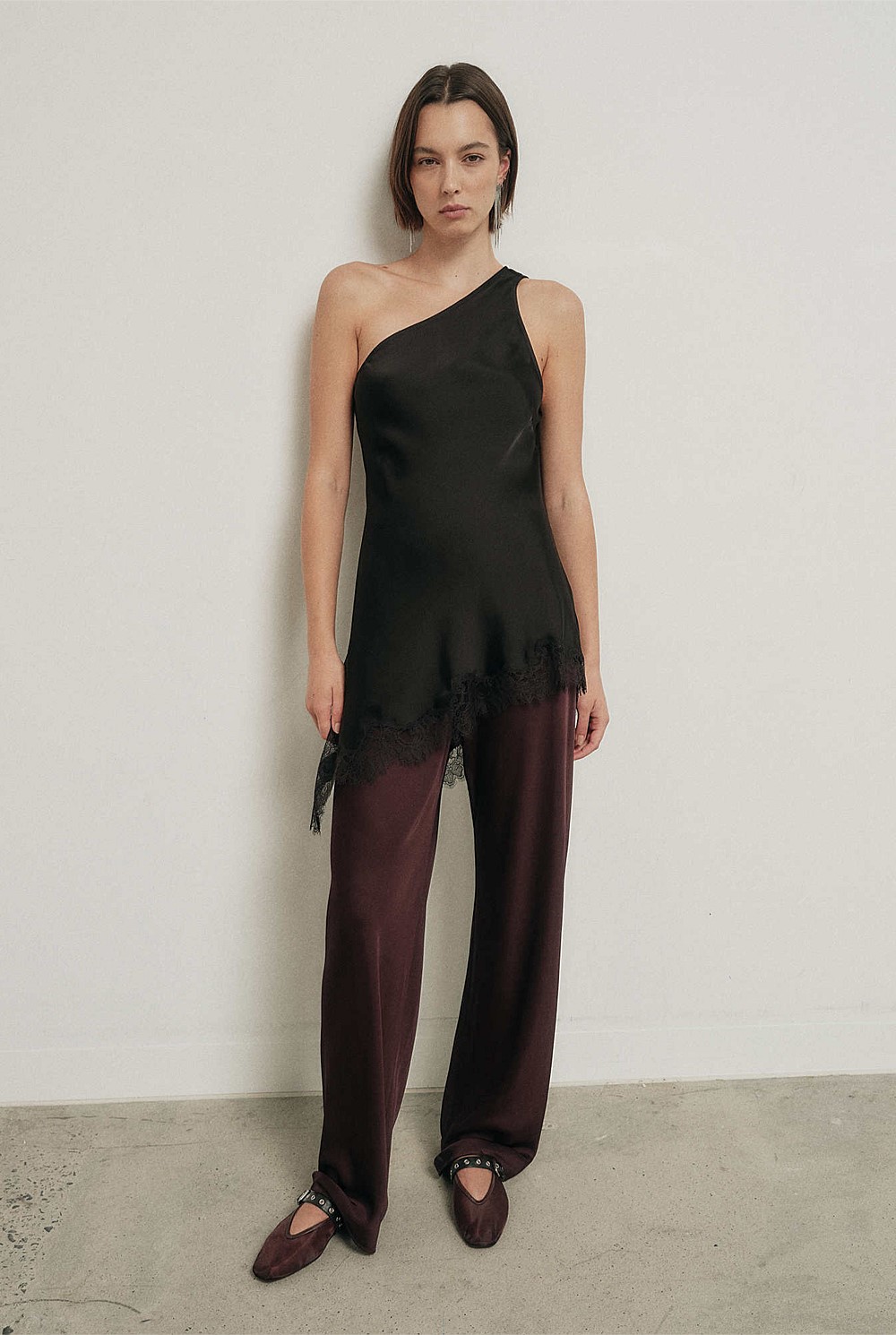 Bias Cut Pants