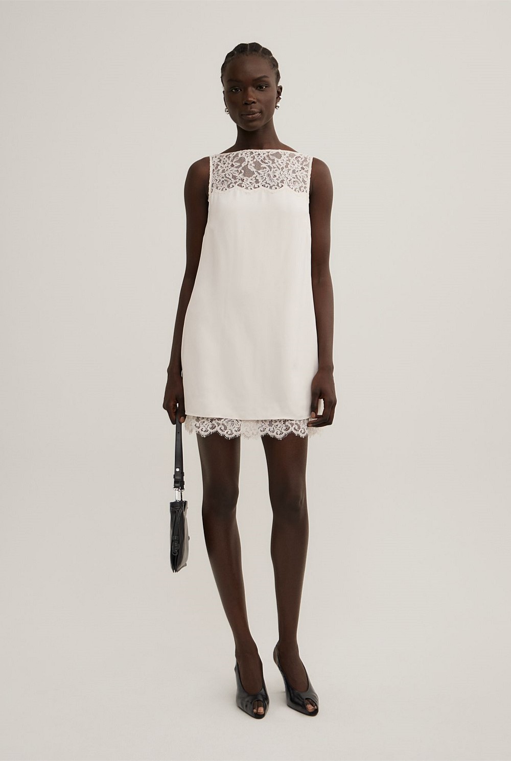 Lace Yoke Dress