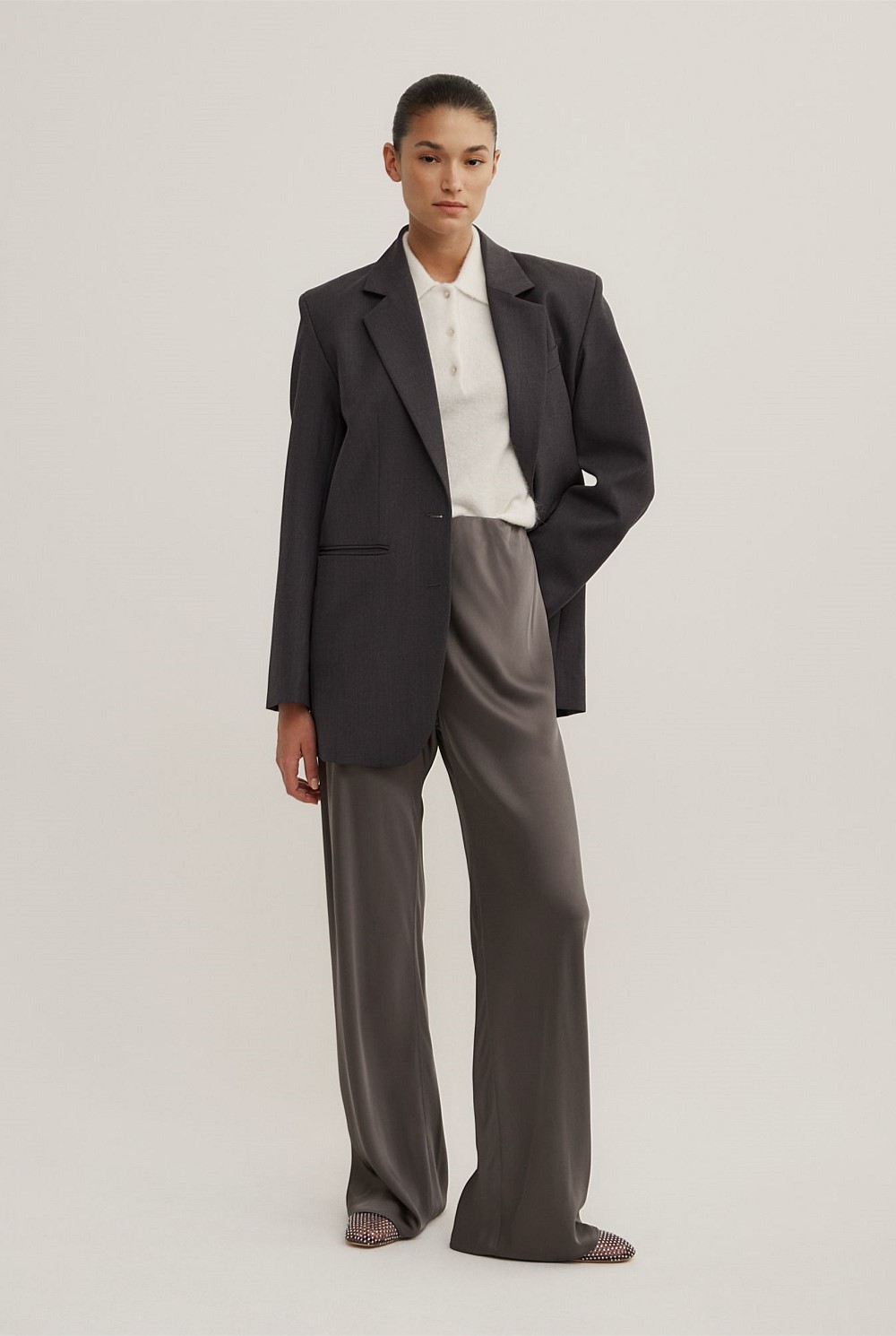 Bias Cut Pants