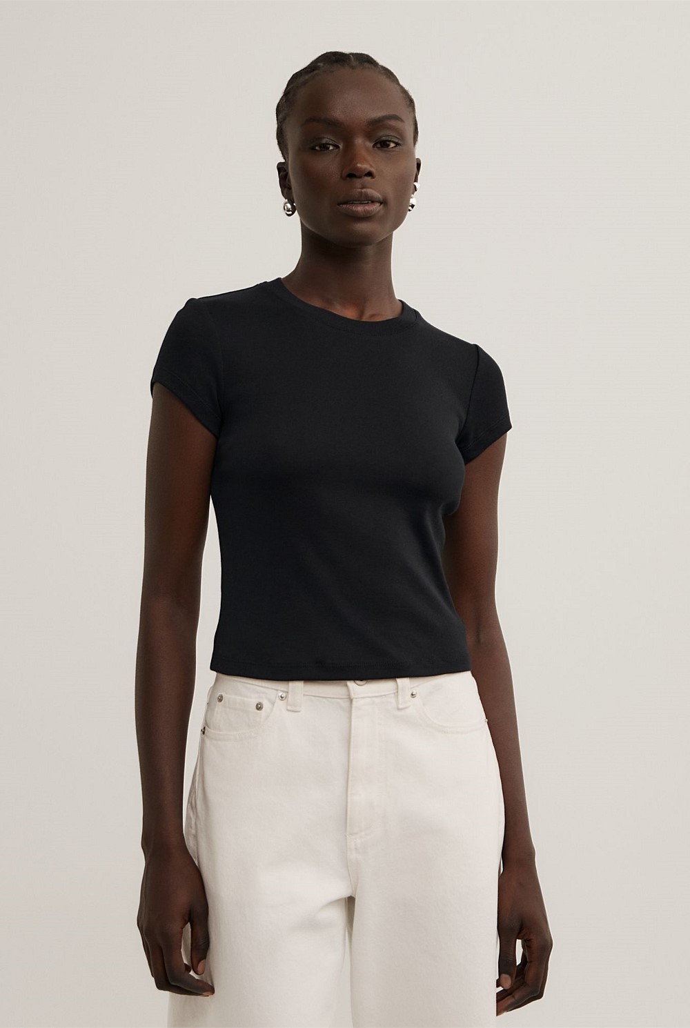 Short Sleeve Fitted T-Shirt