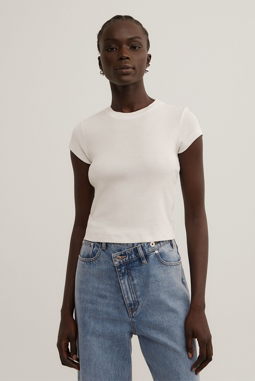 Short Sleeve Fitted T-Shirt