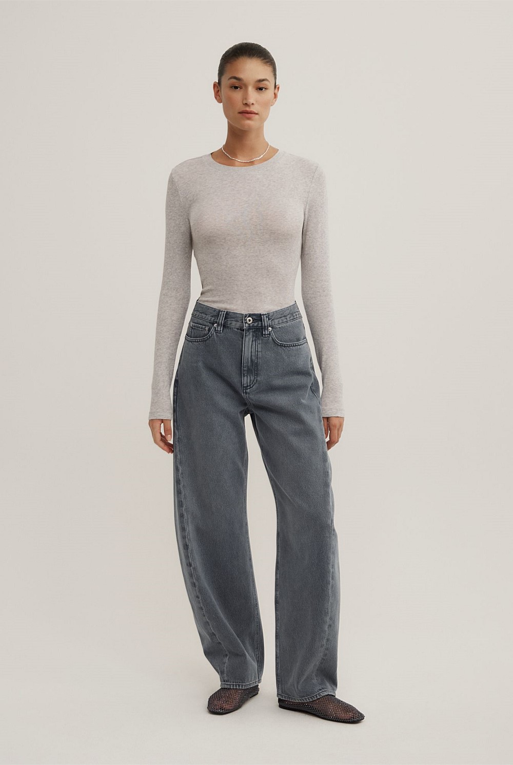Barrel Leg Jeans