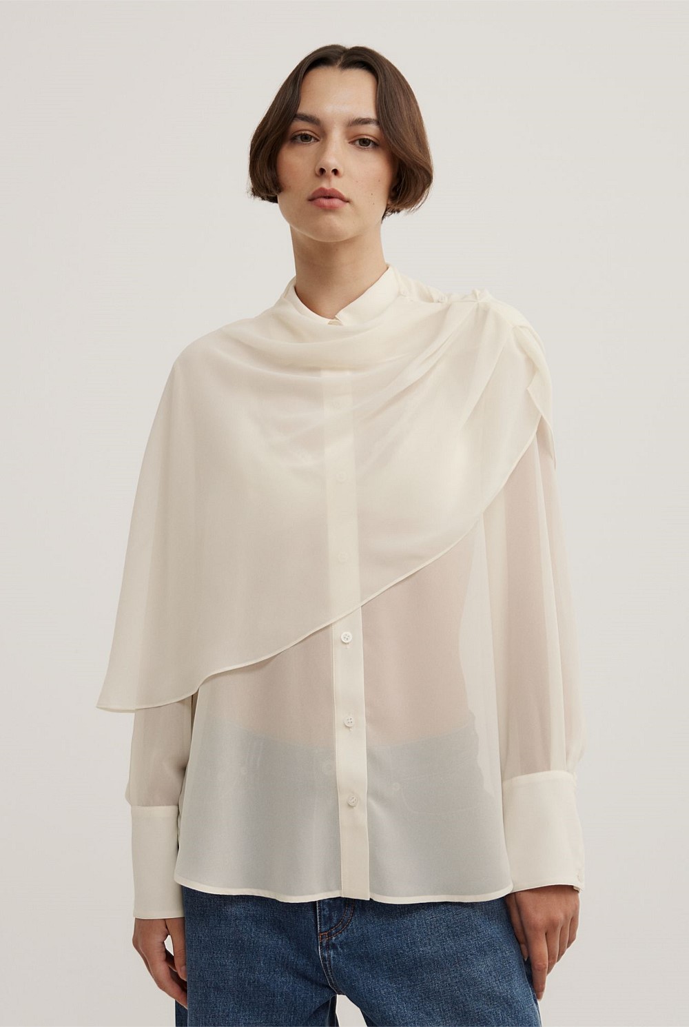Scarf Shirt