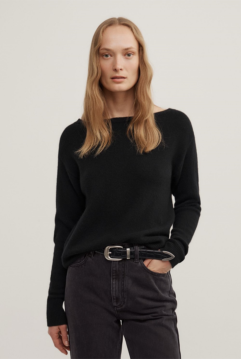 Cashmere Slouch Knit