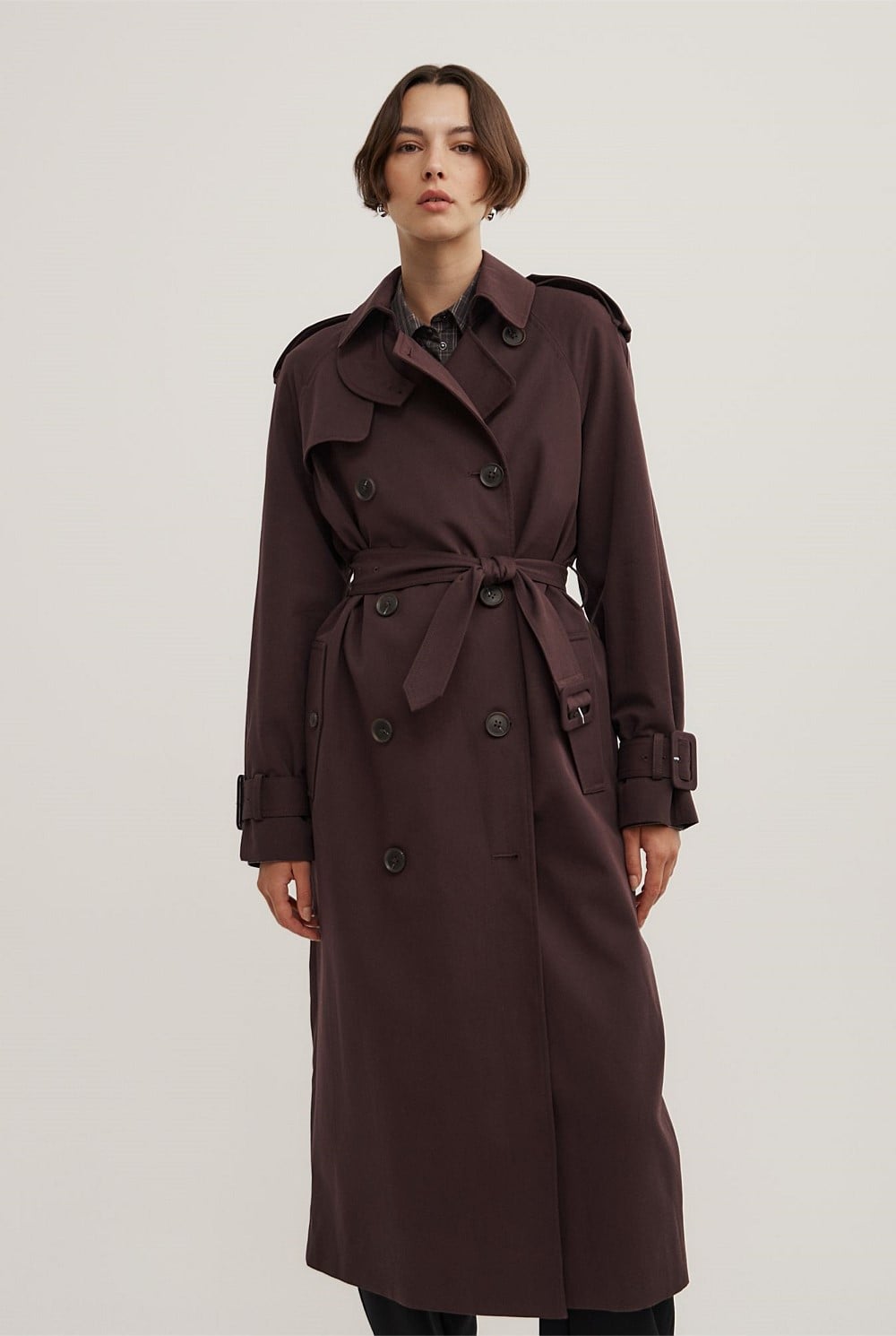 Longline Trench Coat