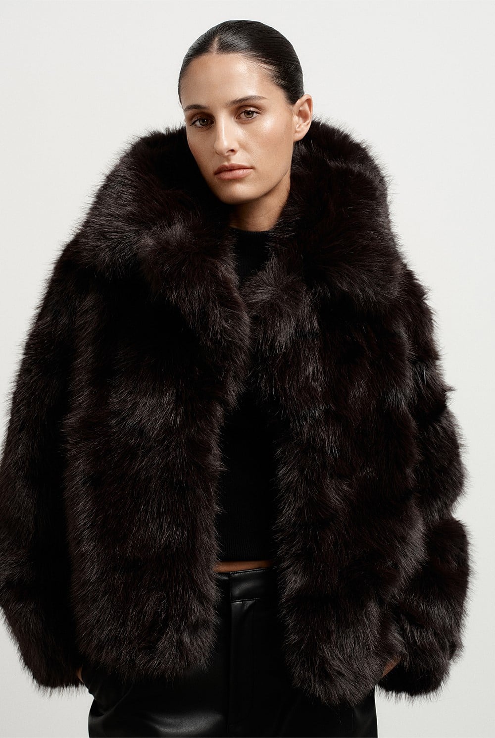 Faux Fur Jacket