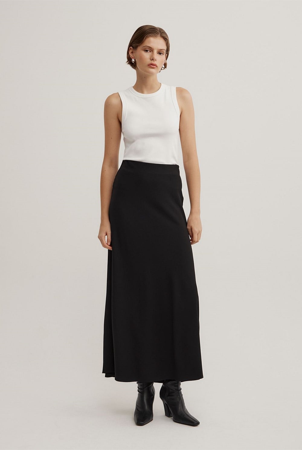 Clean Maxi Skirt