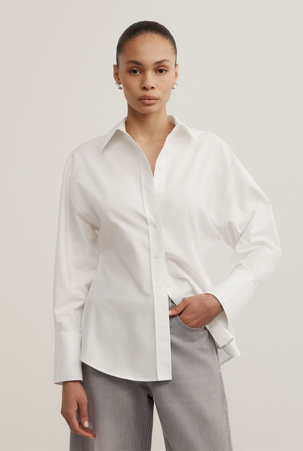 Cinched Waist Shirt