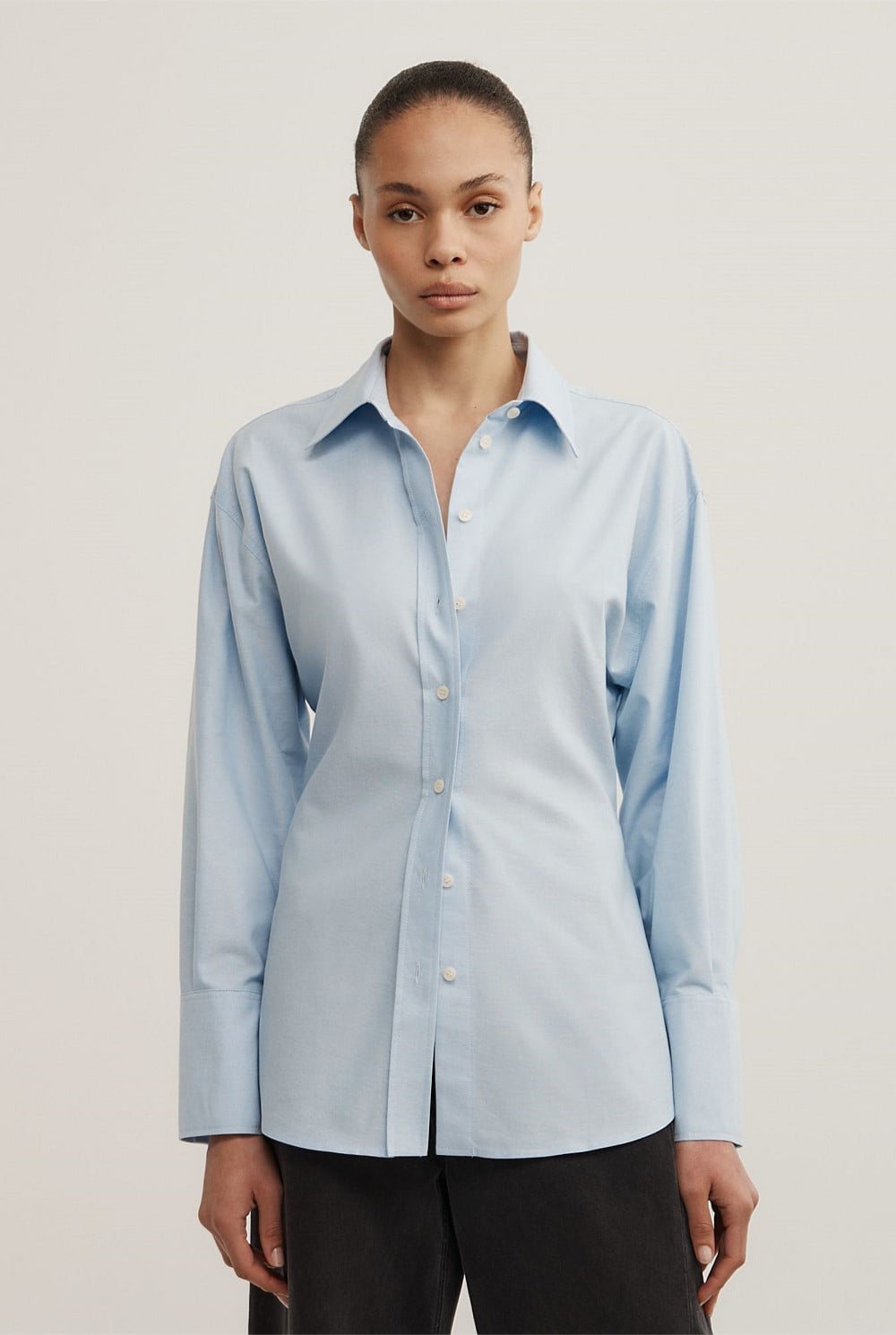 Cinched Waist Shirt
