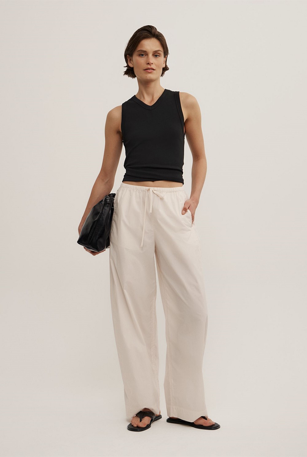 Pull On Barrel Pant