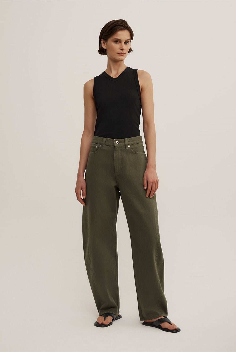 Barrel Leg Jeans