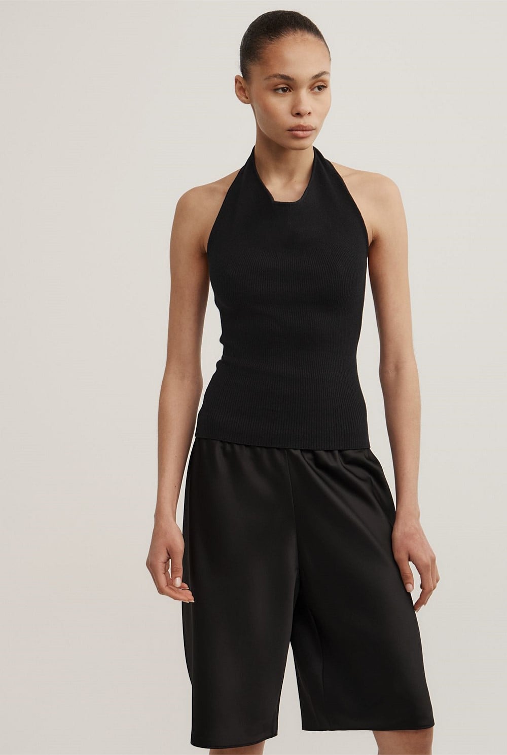 Halter Knit Top