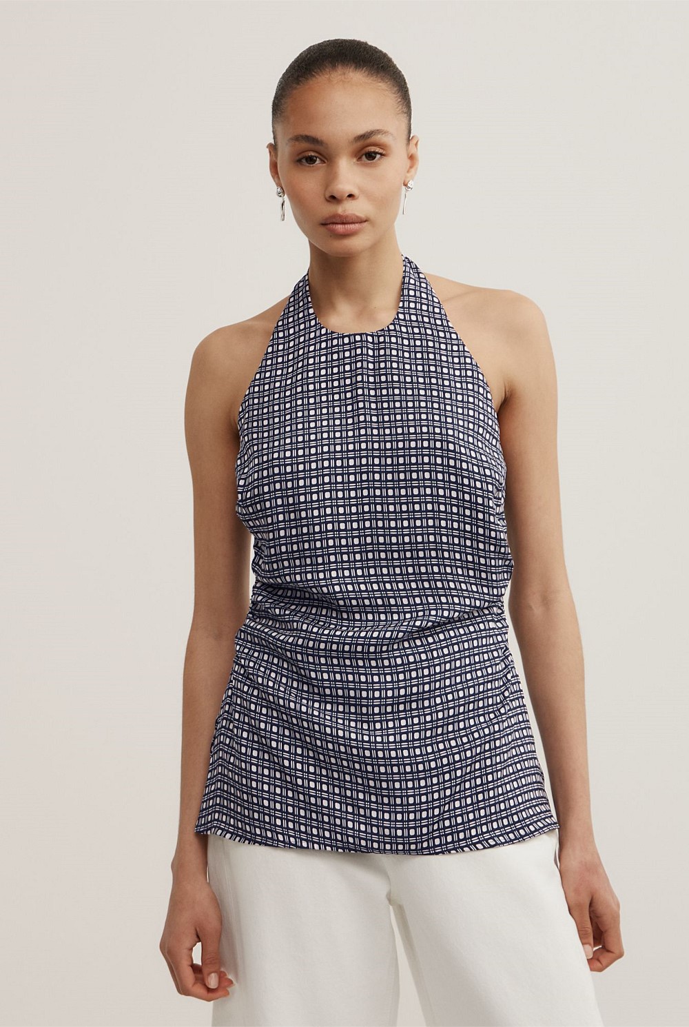 Halter Detail Top