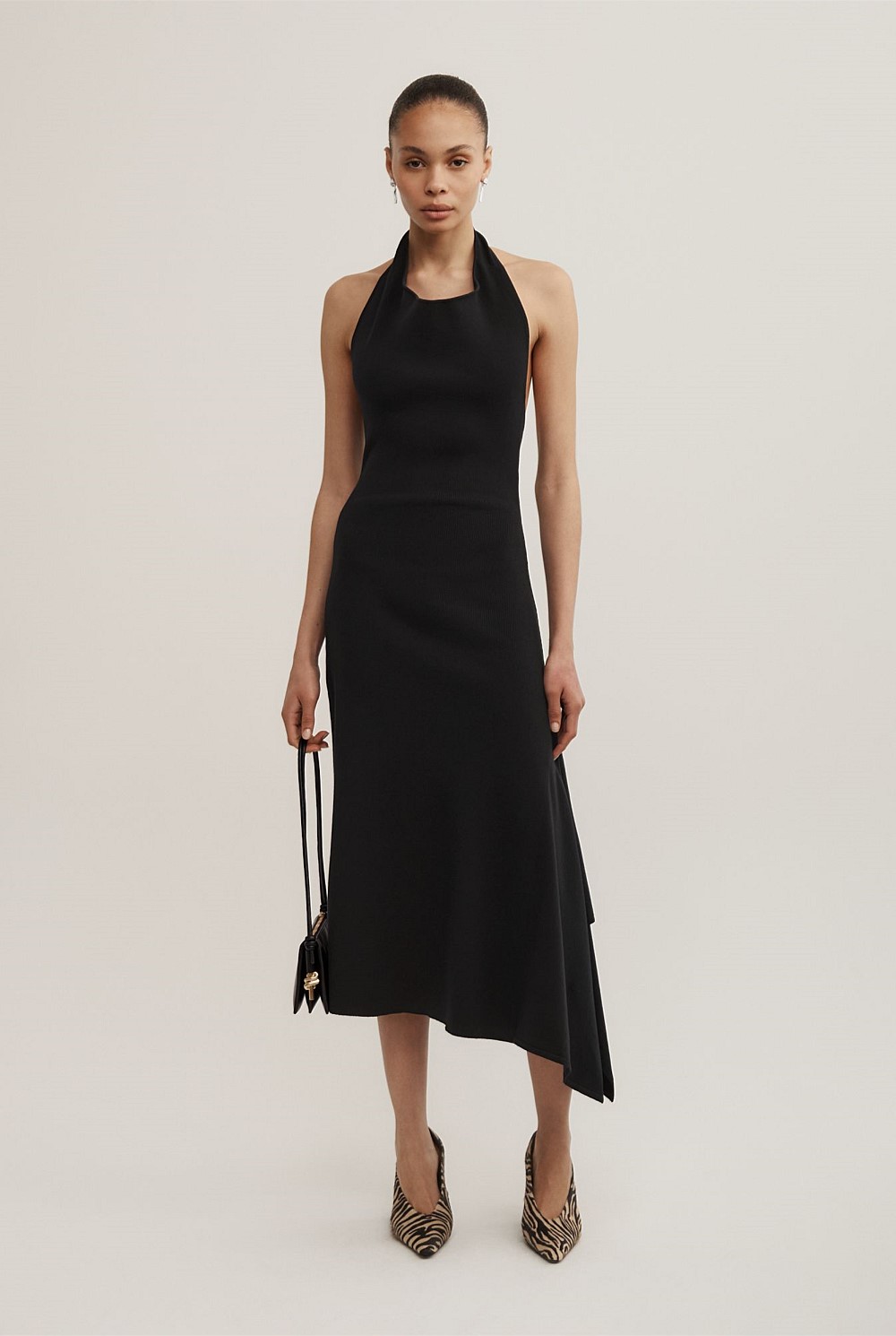 Halter Knit Dress