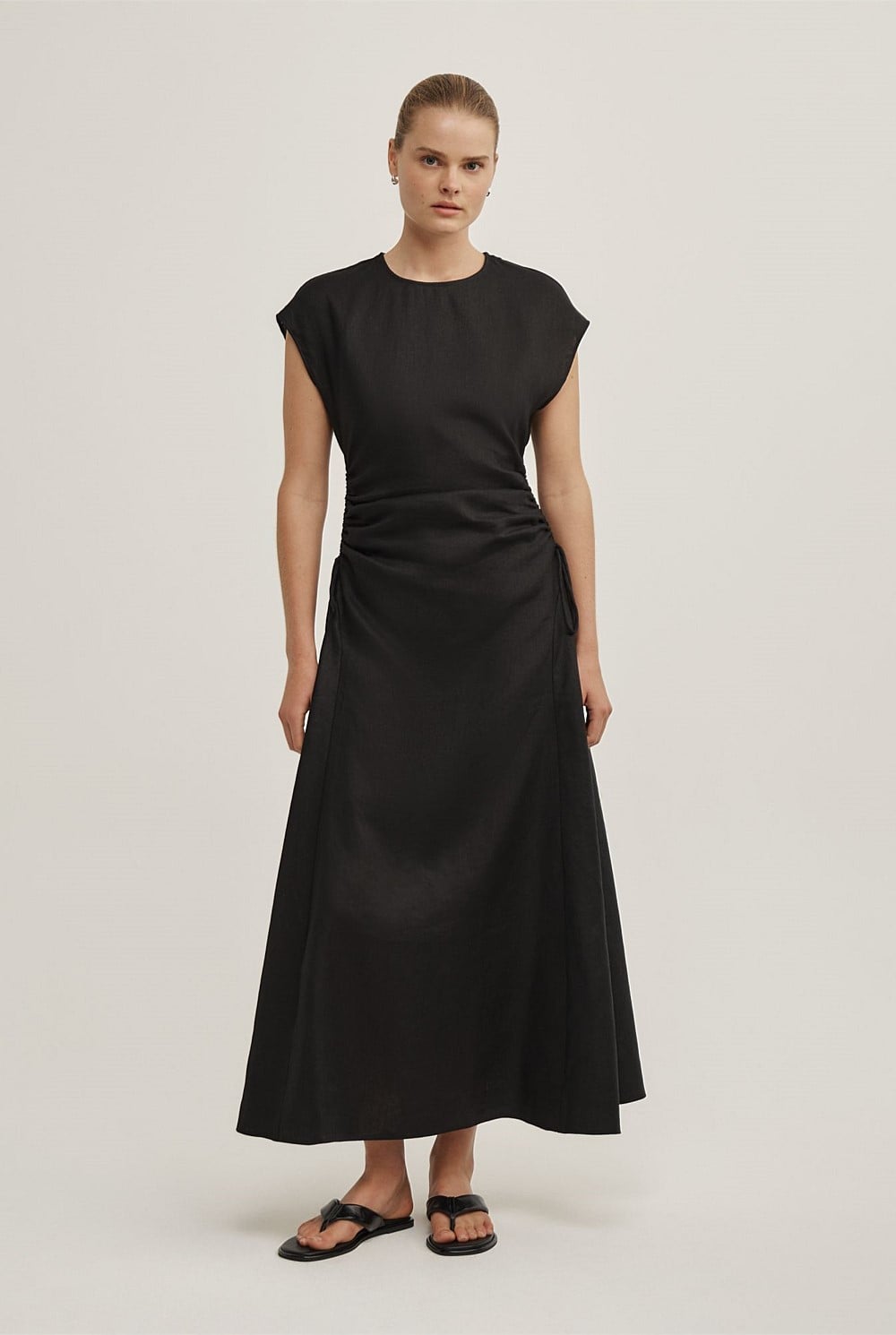Side Gather Dress