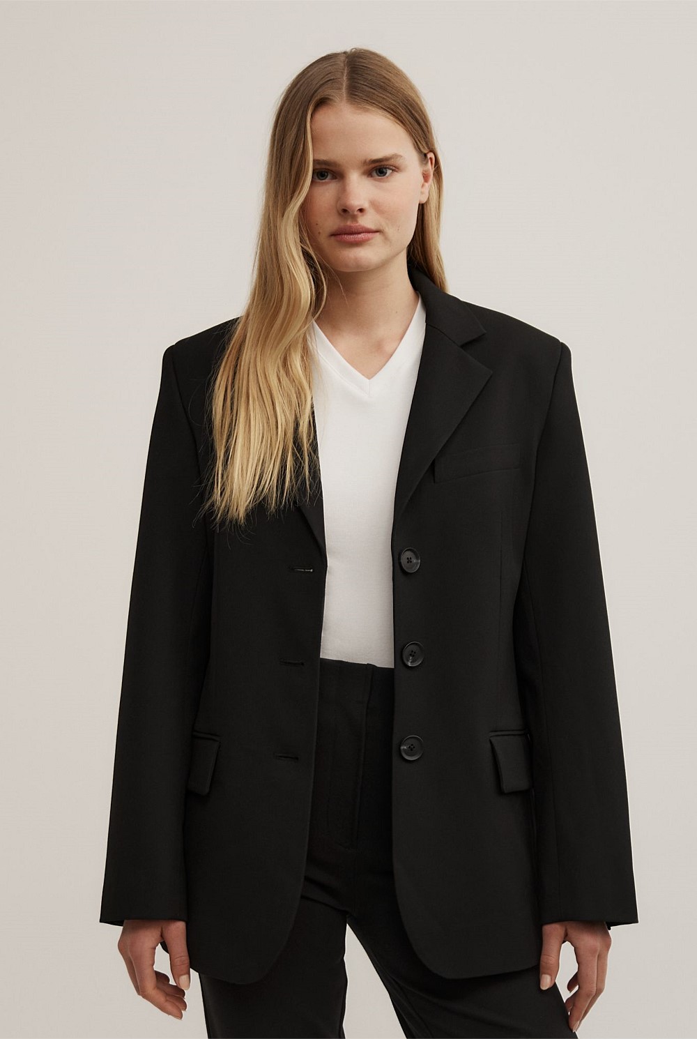 3 Button Blazer