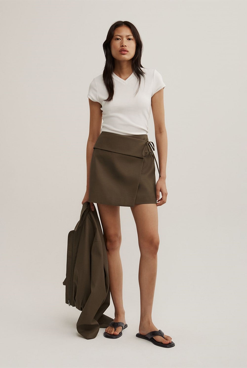 Wrap Tie Skirt